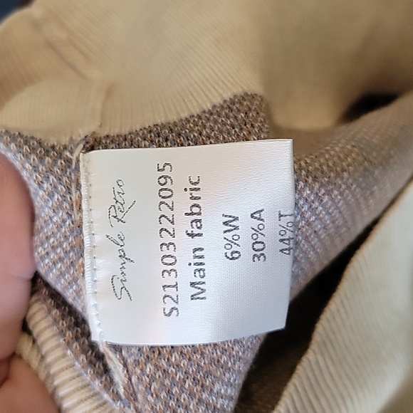 Simple Retro XS Ariana Iris Floral Patterned Knit Sweater - Picture 9 of 9